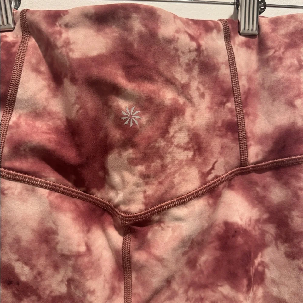 Athleta Elation Printed Tie-Dye 7/8 Tight Leggings